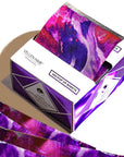 Feuilles de papier aluminium pop-up - 500 feuilles - 15 microns - Flamme violette