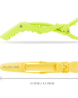 Pinces à cheveux alligator - Lot de 6 - Arc-en-ciel
