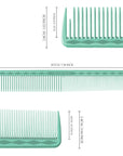Peigne de coupe ultime Vellen Hair® - VH206 - 18,7 cm - Menthe
