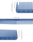 Vellen Hair® Peigne de Coupe Ultime - VH202 - 17,8 cm - Bleu