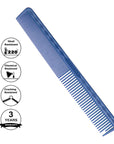 Vellen Hair® Peigne de Coupe Ultime - VH202 - 17,8 cm - Bleu
