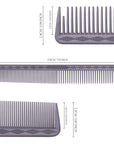 Vellen Hair® Peigne de Coupe Ultime - VH202 - 17,8 cm - Gris