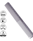 Vellen Hair® Peigne de Coupe Ultime - VH202 - 17,8 cm - Gris