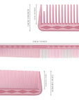 Peigne de coupe ultime Vellen Hair® - VH202 - 17,8 cm - Rose