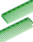 Peigne de coupe ultime Vellen Hair® - VH202 - 17,8 cm - Transparent Vert