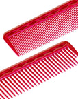 Peigne de coupe ultime Vellen Hair® - VH202 - 17,8 cm - Rouge transparent