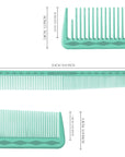 Peigne de coupe ultime Vellen Hair® - VH205 - 21,4 cm - Menthe